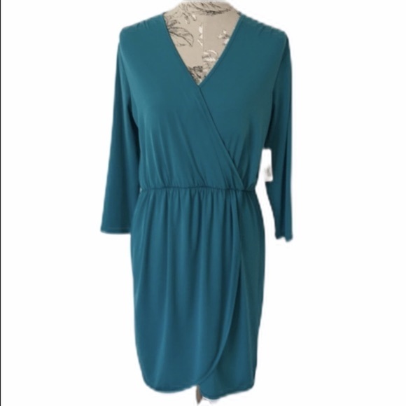 𝅺🆕 Charming Charlie Teal Dress M - Picture 1 of 5